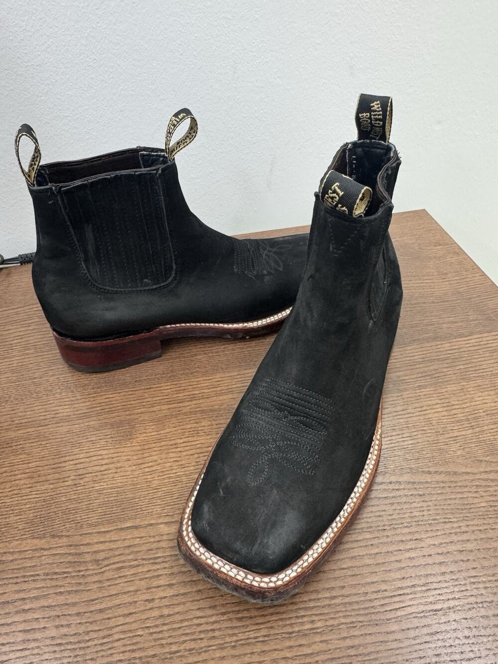 Wild West Ranch Toe Boot 2823E9940 Size Mens 8 (bot300thrifty
